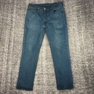 Levi 511 Jeans Men's W34 L28 Blue Medium Wash Slim Fit Stretch Denim Pants